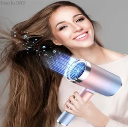 Suszona elektryczna 1250W Suszarka do włosów ujemna Lon Hair Care Szybka sucha domowa suszarka do włosów dyfuzor profesinowy spadek 20 L2208056431607