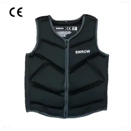 Accessories SWROW Life Jacket Fishing Vest Water Sports Kayaking Swimming Surf Drifting Adult Life Jacket Neoprene Safety Vest Rescue Boats