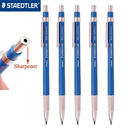 1PCS Staedtler 780 C Mechanical Pencilseraser Set School Stevalery Metal Pencil Rod مع Sharpener 2.0mm 240422