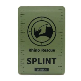 Веб -камеры Rhino Rescue 36/18 -дюймовый выживание с шинкой легкая боевая боевая первая помощь медицинское тактическое поле для лечения перелома костей SAM