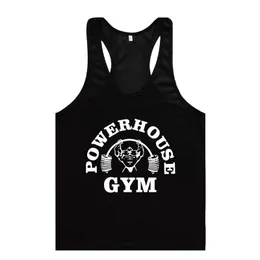 Herrklädkraft Gymman Tank Toppar Män basket Bodybuilding Print Vest Stringer Sportkläder Undertröja 240420