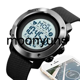 Skmei Uhren Armbanduhren Skmei Outdoor Sports Uhren Fashion Compass Digital Watch Männer Bluetooth Herzfrequenz Fitness Relogio Maskulino hohe Qualität