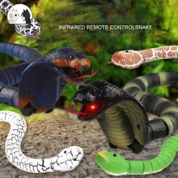 Toys Hot Cat Toy Toy Pet Remote Control Snake Crawl Toy Toy Funny Cat Interação Emulação