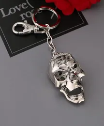 Schlüsselanhänger Mode des Crystal Skull Schlüsselbund Anhänger Anhänger Key Ring Sitzbeutel Charm Nightmare YSK078 Männer und Frauen6224909