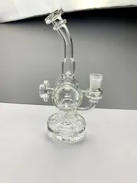 Bongs Ash Catcher Recycler Reclaim Core Paling Akcesoria podwójnie warstwowe cylindryczne kolory starterów wiertniczych można dostosować. Witamy w zamówieniu lub hurtowni