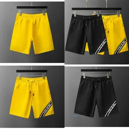 Męskie spodenki na plażę Krótkie spodni Summer Swim Mężczyźni deski mody krótkie spodnie Szybkie suche czarne żółte swobodne bieganie krótkie spodnie na siłowni krótkie spodnie