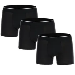 السراويل الداخلية Buratti Sport 3 Pack Boxer Mens Men Men Cotton Cotton Male Soft Men Frendable CF19N930002