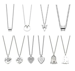 Designer Topsgg Mens Womens Pendant Halsband Luxury Silver Letter G Love Halsband smycken som gåva födelsedag julklappar5761833