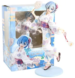 Relife in einer anderen Welt als Null -Rem -Yukata -Ver -PVC -Figur Sammelmodell Spielzeug X05036064484