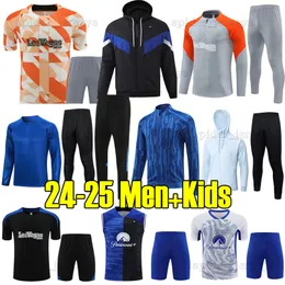 Xxxl 2024 Thuram Inter Soccer Sets 23 24 25 Dumfries Lauutaro Milanes Fußballhemden Trench Coat Jacke J. Correa Goossen Weste Langarm Trackels Erwachsene Kids Kits Kits