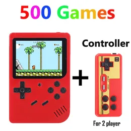 Giocatori Coolbaby Rs6 A retrò mini portatile portatile console da gioco da 8 bit 3,0 pollici LCD Kids Color Game Player Games incorporato 168/500 giochi