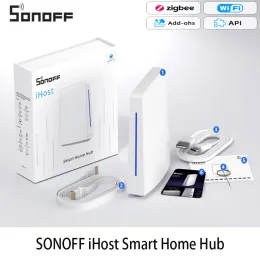 Kontrola Sonoff Ihost Smart Home Hub Wi -Fi Wireless Gateway Zigbee Standard Protocol Smart Scene Scene Security Sensor System Home System