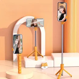 Telefon komórkowy bezprzewodowy selfie stick strep selfi statyw do statywu do przenośnego uchwytu na smartfona Monopod dla Huawei