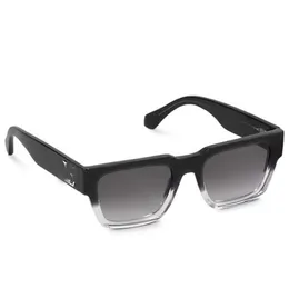 Designer Square Luksusowe okulary przeciwsłoneczne Outdoor Minimalistyczny i wszechstronny okulary przeciwsłoneczne Million Classic Series Wszechstronny gradient dla mężczyzn i kobiet Z1955W