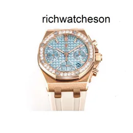 AP Menwatch Womens Luxury Diamondencrusted Watch Designer Diamond Men Watch AP AP Chronograph Watches Menwatch V6ZX Superclone Swiss Auto Mechanical