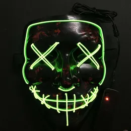 The Spurge Election Year Great Funny Masken Halloween Maske LED Light Up Party Mask Festival für Party Game Gadgets