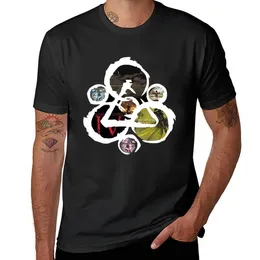 남성용 폴로 드래곤 플리코 헤드와 캄브리아 티셔츠 애니메이션 여름 옷 빈티지 트셔츠 남성용