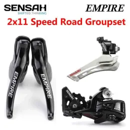 Teile SENSAH EMPIRE 2x11 Speed 22s Rennrad Groupset Schalthebel Schaltwerke Umwerfer 5800 R7000 Fahrradteile