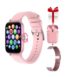 Y20 Woman Smart Watch 2021 Pełny dotyk pokrętła obrotu obrotu fitness Tracker GTS 2 Smartwatch dla Xiaomi iPhone PK P8 PlusG3896323