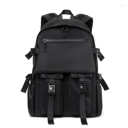 Trenda torba na plecak Multi Pocket Casual 2024 Letni produkt z małym 14 -calowym komputerowym mężczyznami