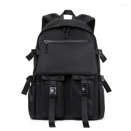 Backpack Trendy Bag Multi Pocket Casual 2024 Summer Product With Small 14 Inch Computer Men's