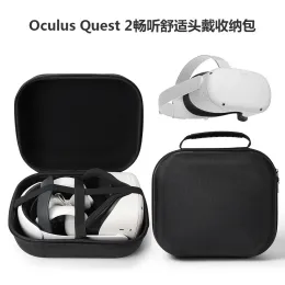 حقيبة تخزين محمولة للنظارات لـ Oculus Quest 2 VR Headset Srockproof الواقع الافتراضي.