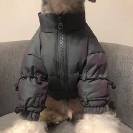 Parkas Köpek Kedi Giyim Schneider Teddy Frize Fransız Buldogları Küçük Orta Parkas Trend Sonbahar Moda Dayanıklı Sıcak Ceket