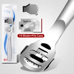 Shavers 1pcs tainless pedicure piede pedicure morto morto skin rimodellamento ridotto di rasoio trimmer pedicure callo lama lama utensili per la cura del corpo accessori