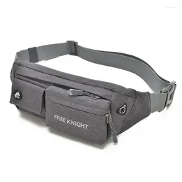 Waist Bags Brand High Quality Waterproof Nylon Fanny Packs Unisex Leisure Travel Multifunction Money Phone Belt Bag