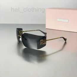 Sonnenbrille Designer 24 neue Sonnenbrillen Miu54ys, wie Zhang Yuanys höhere Version Rahmen ohne Stück großer Rahmen Zuwm