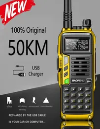 Walkie talkie baofeng uvs9 plus 10w kraftfull 50 km handhållen sändtagare med UHF VHF Dual Band Ham Two Way Radio5192996