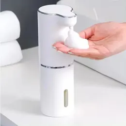 Novo dispensador de sabão portátil de espuma sem toque dispensador portátil 380 ml