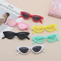 Sunglasses Summer Boy Girl Triangle Cat Eye Sunglasses UV400 Protection Kids Ultravioletproof Baby Accessories Personality Trendy 39Years