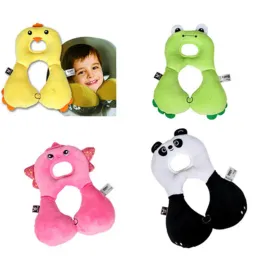 Cuscino per bambini baby ushaped cuscino per sonno protezione collo cuscino morbido seggiolino per auto adorabili cuscini da viaggio per bambini