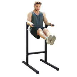 Dip Bar Heavy Duty Stahl Dip Station Multifunktion Parallele Bars für das Krafttraining für das Heim-Fitnessstudio