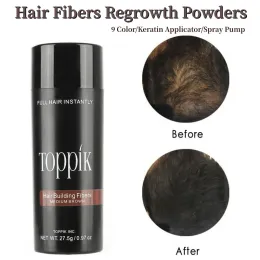 Shampoocondicionador 9 cores fibras de cabelo Regrowth Powders