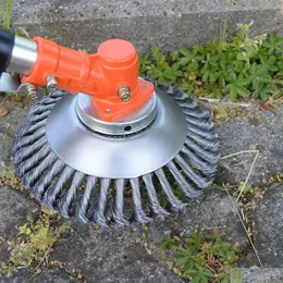 Schnur Trimmers Gras Trimmer 200 mm Stahldrahtkopfbürstenstaubentfernungsplatte für Rasenmäher T200115 Drop Lieferung Hausgarten nach Dhbzm