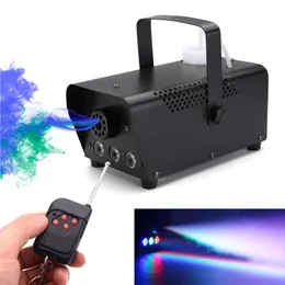 LED Stage Fog Machine fast disco colorful smoke machine mini LED remote fogger ejector dj Christmas party305K