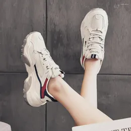 Повседневная обувь 2024 модные кроссовки, соответствующие спортивным бегущим детским женским, толстым