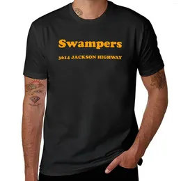 يتصدر دبابة الرجال قميص Swampers Typer Aseshetic Onder Boys White T Shirts Black Shirt Man for Men