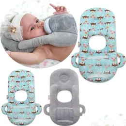 Pillows Baby Feeding Pillow Bottle Support Mtifunctional Nursing Cushion Infant Breastfeeding Er Care 221018 Drop Delivery Kids Mate Dhs2F