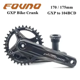 PARTI FOVNO GXP BICYPLE CRANK MOUNTINA BIKE CRANKSET ALLUMINUM ALLUMINO BICYCLE CRANK ALLUMINO ALLUMINO MTB BICI CRANK BIKE COMPE