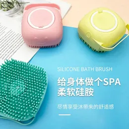 Hundkläder husdjur badborste ren verktyg mjuk silikon massager dusch gel comb kattrengöring grooming leveranser