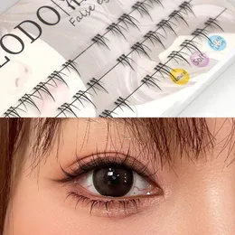 Cílios falsos 3 fileiras de cílios inferiores falsos olhos grandes olhos 3d extensão de 5 mm natural sob os olhos Ferramenta de maquiagem de cilios de visita aos olhos