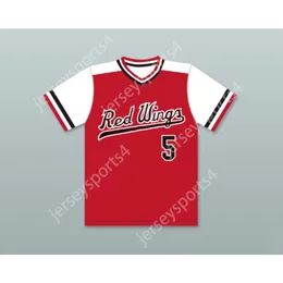 Пользовательский Cal Ripken Jr.5 Rochester Red Wings Baseball Jersey Hof Inductee 2007 Любое имя номера Top Top S-6xl