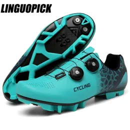 أحذية ركوب الدراجات أحذية MTB Road Bike Shoes Men Selflocking SPD Road Bike Shoes Women Cycling Sneakers Mountain Cleat Slat