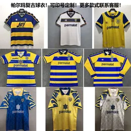 Men Jersey 2003 Season Hidetoshi Nakata Rome Parma Mutu Adriano Classic Football Shirt