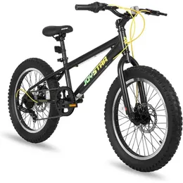 Bikes Mountain Bike 20-calowy rower górski dla dzieci w wieku 7-12 lat 7 prędkości Shimano Drivetrain Fat Bikebicycles bicicleta Y240423