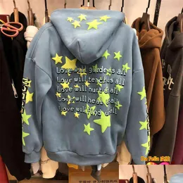 Mens Hoodies Sweatshirts Foam Print Cpfm Hoodie Men Women High Quality Allover Star Galactic Cactus Plant Flea Market Fleece Kid Cudi Dh0Wu