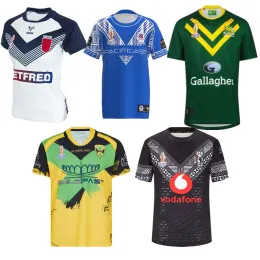Rugby NOWOŚĆ 2022 2023 RUGBY JERSEY Australia Samoa Fidżi Jamaica Rlwc Home Rugby Shirt koszulki
